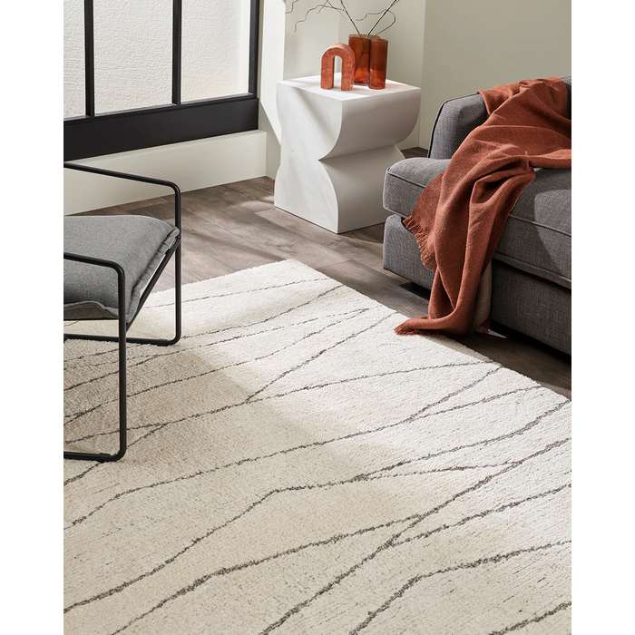 Everest Floor Rug - Ecru (Polypropylene) - Paulas Home & Living
