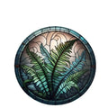 Fern Stained Glass Hanger 300dia - Paulas Home & Living