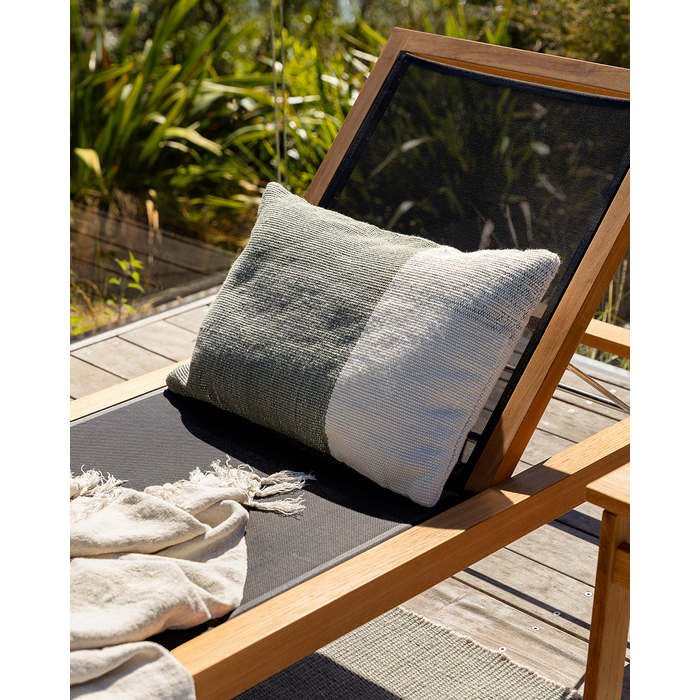 Finn Eucalyptus Outdoor Cushion (Recycled PET) - Paulas Home & Living