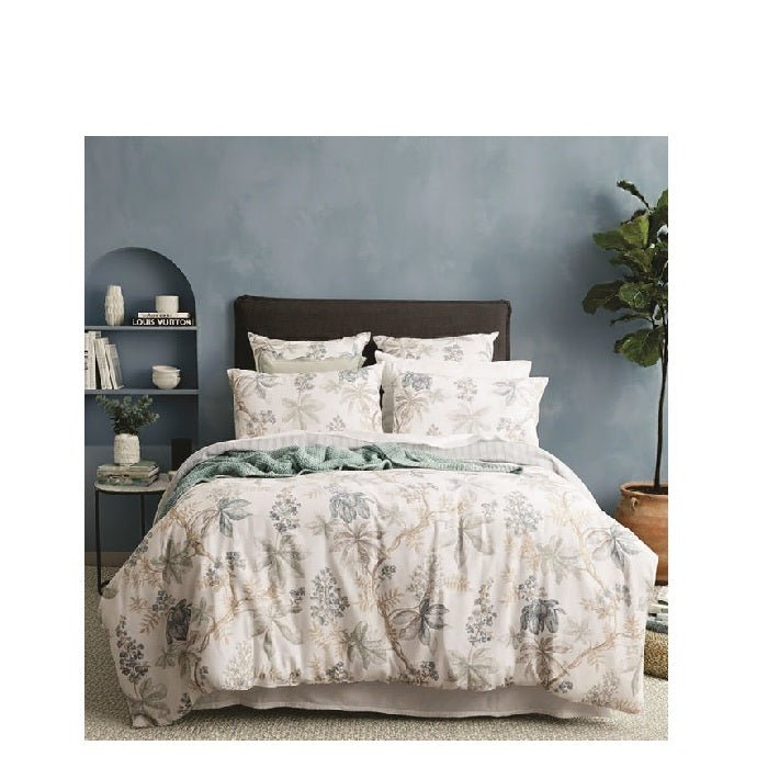 Floral Vine Quilt Cover Set - Paulas Home & Living