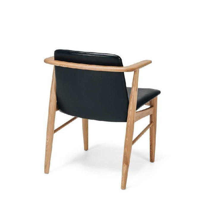 Flores Chair Vintage Black or Green PU