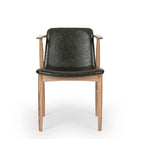 Flores Chair Vintage Black or Green PU