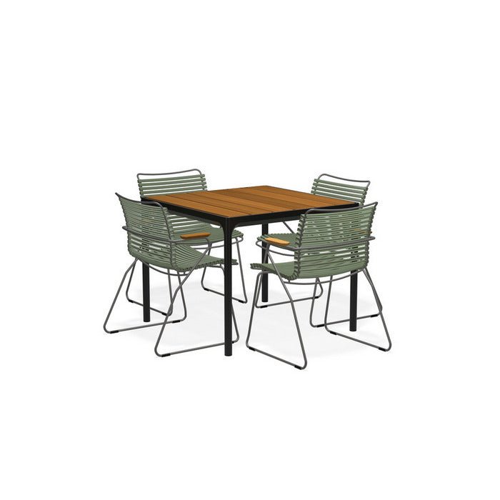 Four Outdoor Dining Suite 900sq with Click Chairs - Paulas Home & Living