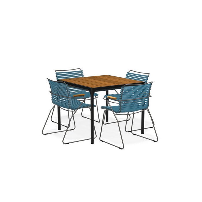 Four Outdoor Dining Suite 900sq with Click Chairs - Paulas Home & Living