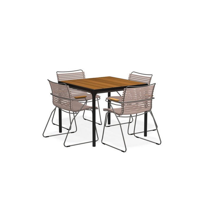 Four Outdoor Dining Suite 900sq with Click Chairs - Paulas Home & Living