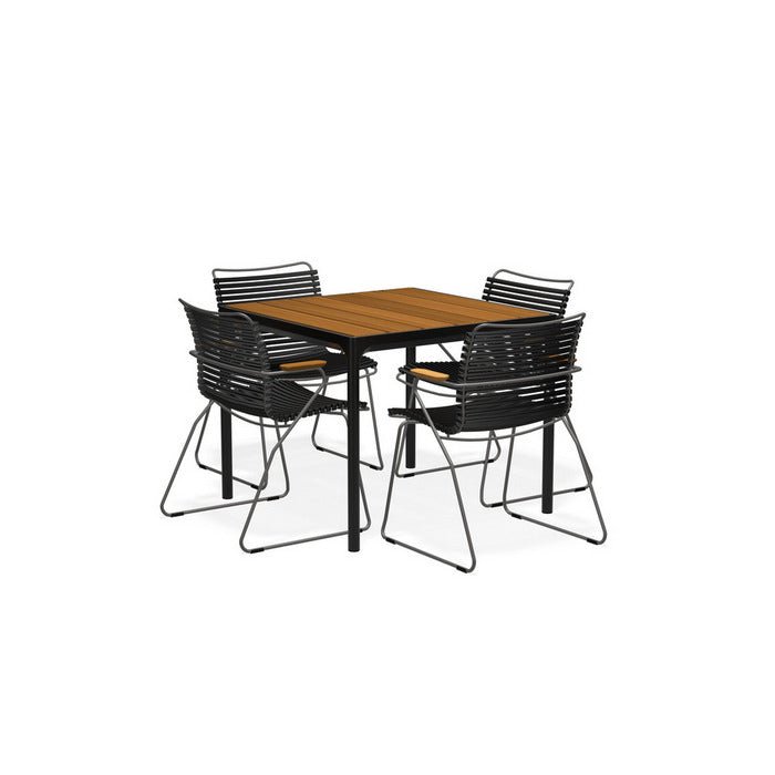 Four Outdoor Dining Suite 900sq with Click Chairs - Paulas Home & Living