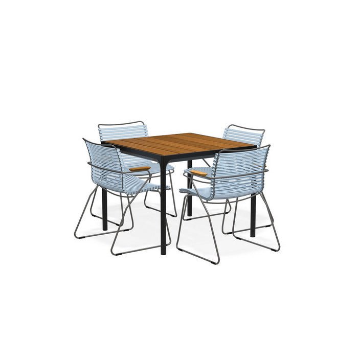 Four Outdoor Dining Suite 900sq with Click Chairs - Paulas Home & Living