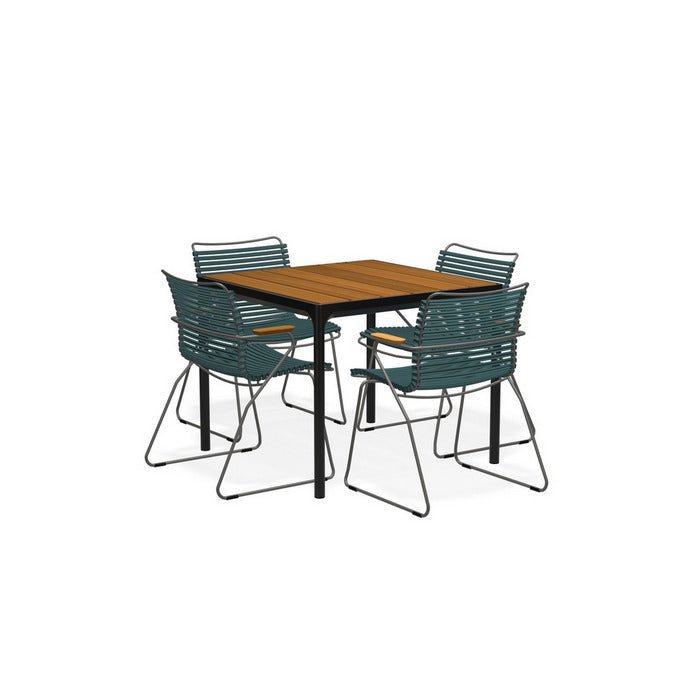 Four Outdoor Dining Suite 900sq with Click Chairs - Paulas Home & Living