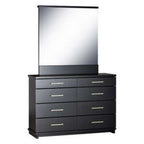 Fox Dresser with Mirror 8 Drawer - Paulas Home & Living