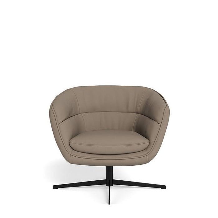 Franco Swivel Armchair in Leather - Paulas Home & Living