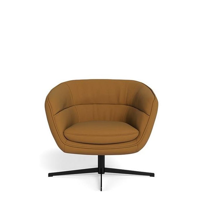 Franco Swivel Armchair in Leather - Paulas Home & Living