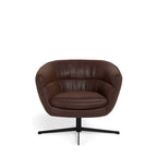 Franco Swivel Armchair in Leather - Paulas Home & Living