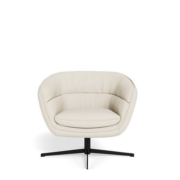 Franco Swivel Armchair in Leather - Paulas Home & Living