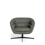 Franco Swivel Armchair in Leather - Paulas Home & Living