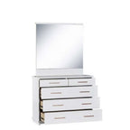 Franz Dresser with Mirror 5 Drawer - Paulas Home & Living