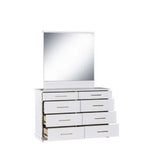 Franz Dresser with Mirror 8 Drawer - Paulas Home & Living