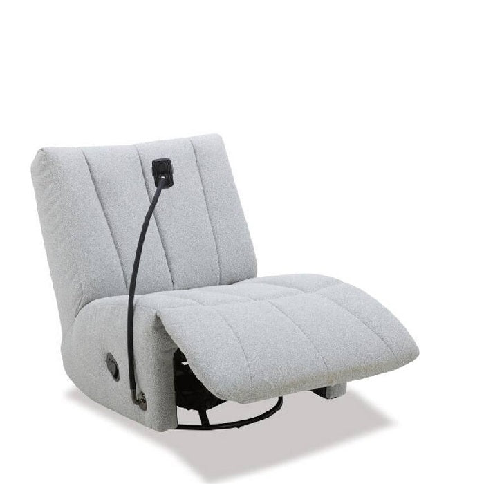 Gaming Non - Power Recliner - Summer Light Grey - Paulas Home & Living
