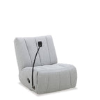Gaming Non - Power Recliner - Summer Light Grey - Paulas Home & Living
