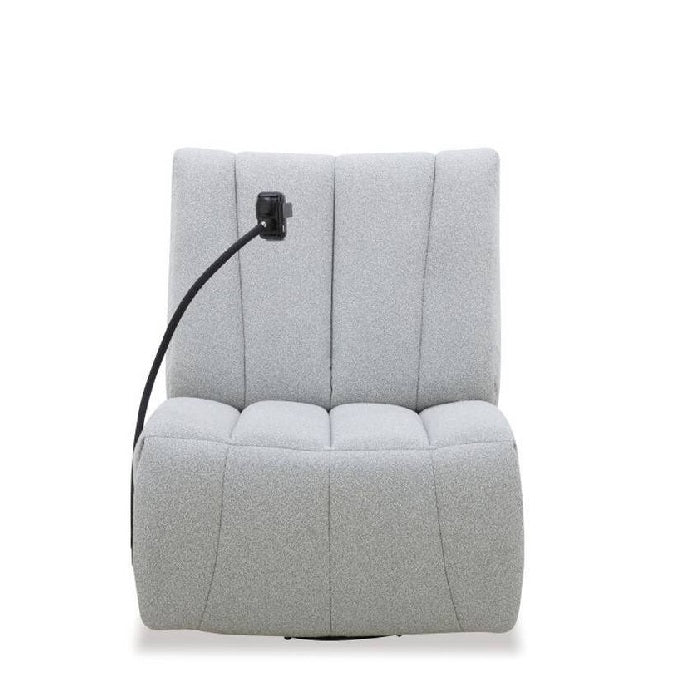 Gaming Non - Power Recliner - Summer Light Grey - Paulas Home & Living
