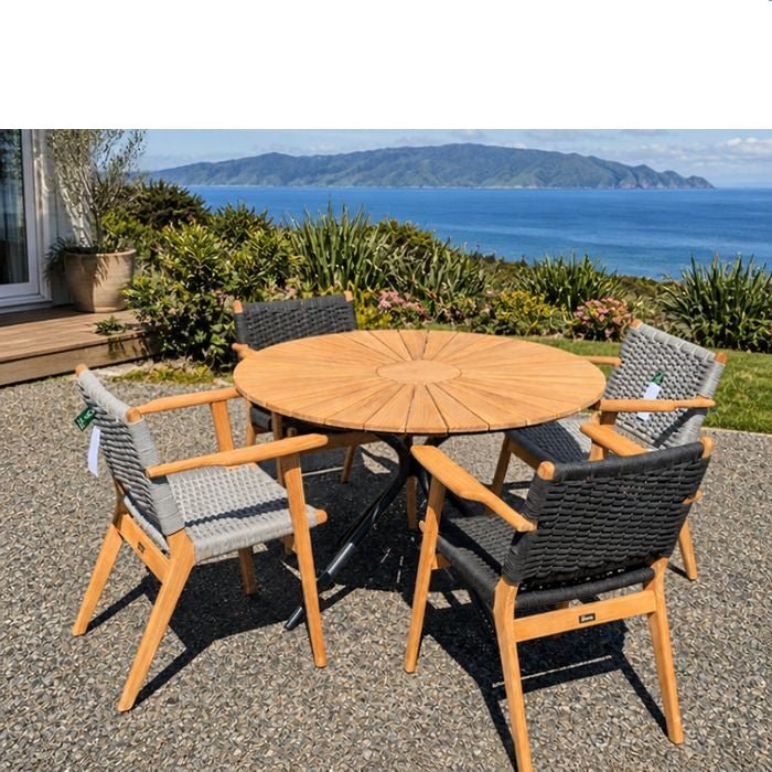 Gemini Outdoor Dining Chair - Teak - Paulas Home & Living