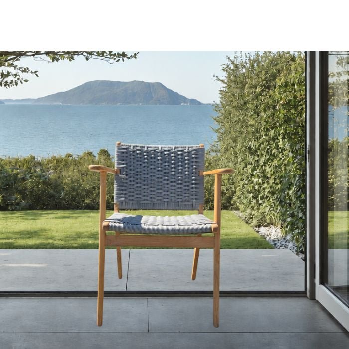 Gemini Outdoor Dining Chair - Teak - Paulas Home & Living