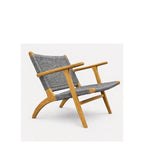 Gemini Outdoor - Lounge Chair - 2 Seater - Teak - Paulas Home & Living