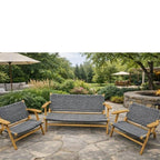 Gemini Outdoor - Lounge Chair - 2 Seater - Teak - Paulas Home & Living