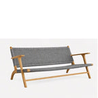 Gemini Outdoor - Lounge Chair - 2 Seater - Teak - Paulas Home & Living