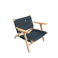 Gemini Outdoor Lounge Chair - Teak - Paulas Home & Living