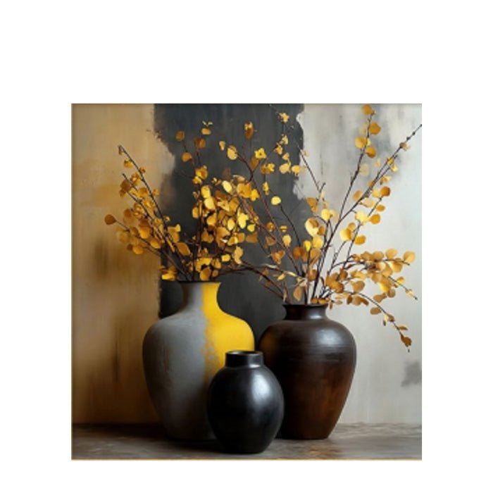 Golden Branch Stillness Perspex Art 1000x1000 - NEW - Paulas Home & Living