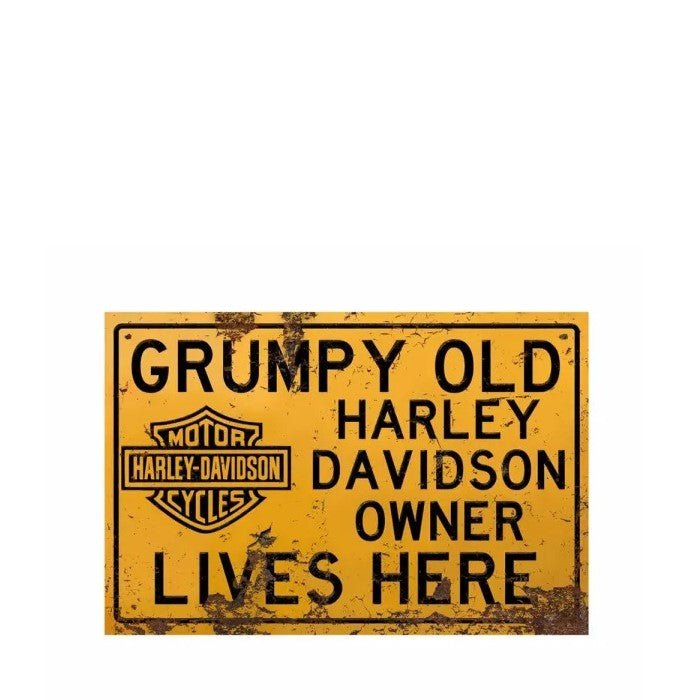 Grumpy Manager Sign Grumpy Harley Owner Sign - Paulas Home & Living