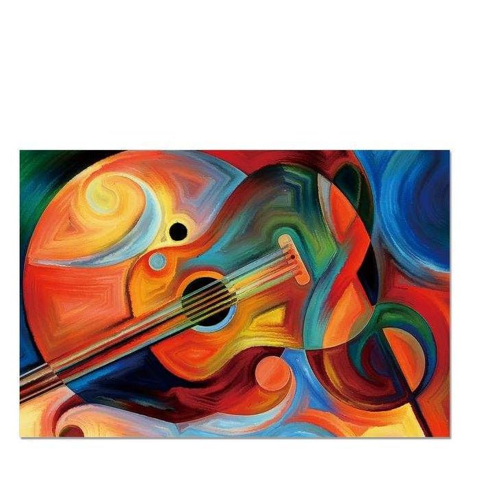 Guitar Wall Art 1200w x 800h Perspex Wall Art - Paulas Home & Living