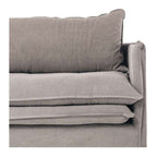 Hamilton 3 Seater Slipcover - Cement - Paulas Home & Living