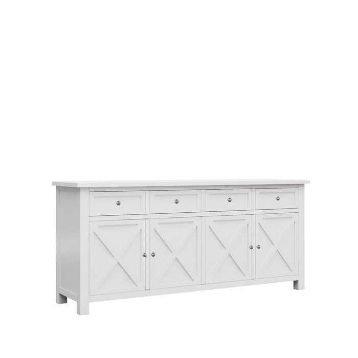 Hamptons Sideboard 4 Drawers and 4 Doors 1900w - Paulas