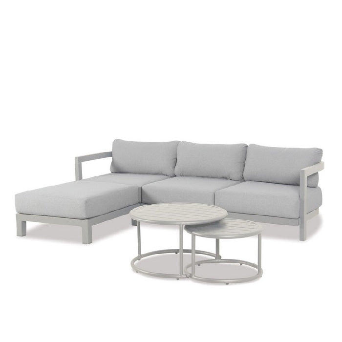 Hargrove Outdoor Lounge Suite (4 Pce) - Two Colour choices - Paulas Home & Living