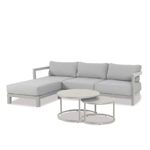 Hargrove Outdoor Lounge Suite (4 Pce) - Two Colour choices - Paulas Home & Living