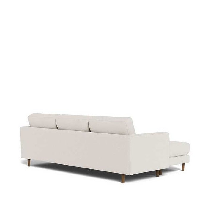 Harper 3 Seater Sofa with Reversible Chaise in Fabric - Paulas Home & Living