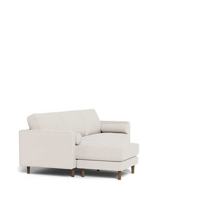 Harper 3 Seater Sofa with Reversible Chaise in Fabric - Paulas Home & Living