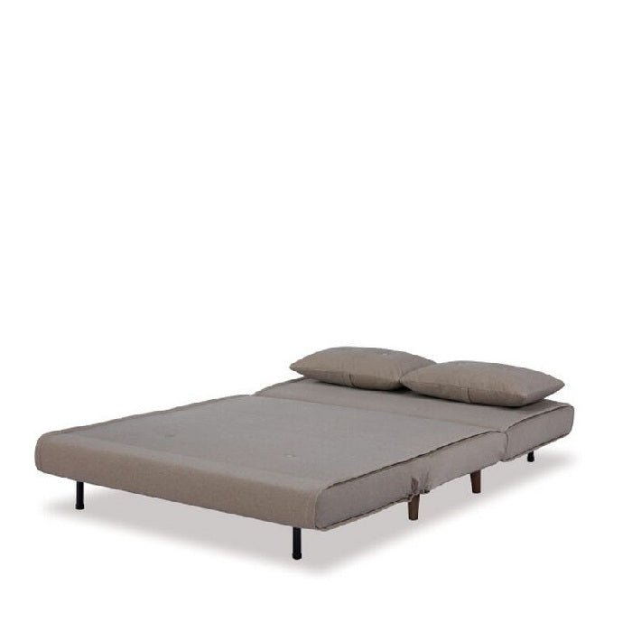 Haru 2 Seater Sofa Bed - Mohair Beige - Paulas Home & Living