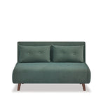 Haru 2 Seater Sofa Bed - Mohair Green - Paulas Home & Living