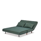 Haru 2 Seater Sofa Bed - Mohair Green - Paulas Home & Living