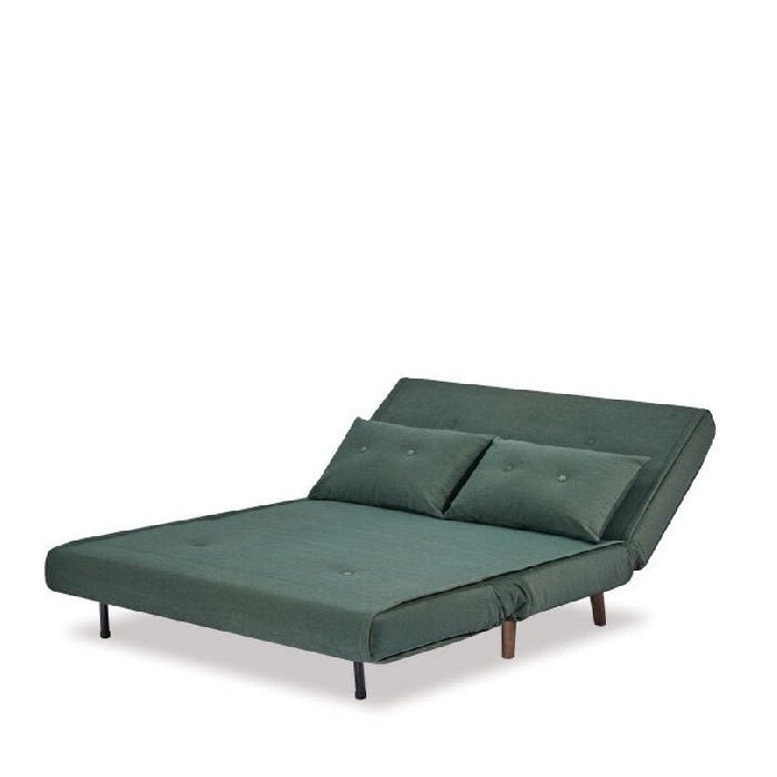 Haru 2 Seater Sofa Bed - Mohair Green - Paulas Home & Living