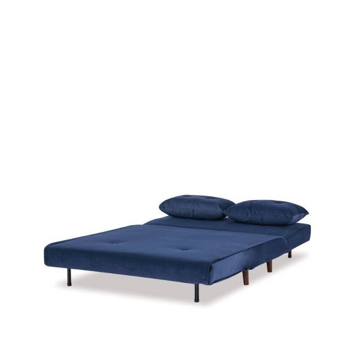 Haru 2 Seater Sofa Bed - Sapphire Blue - Paulas Home & Living