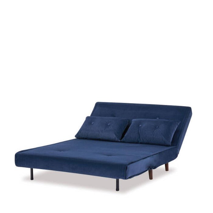 Haru 2 Seater Sofa Bed - Sapphire Blue - Paulas Home & Living