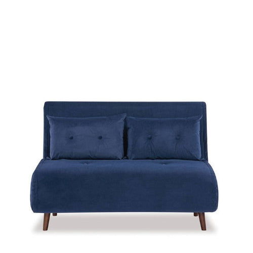 Haru 2 Seater Sofa Bed - Sapphire Blue - Paulas Home & Living