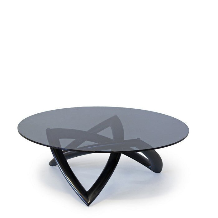 Helix Coffee Table - Smoked Glass - Paulas Home & Living