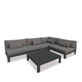 Hobson Bay 4 piece Outdoor Modular Lounge Suite - Small - Paulas Home & Living