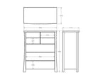 Hudson 7 Drawer Tallboy - Paulas Home & Living