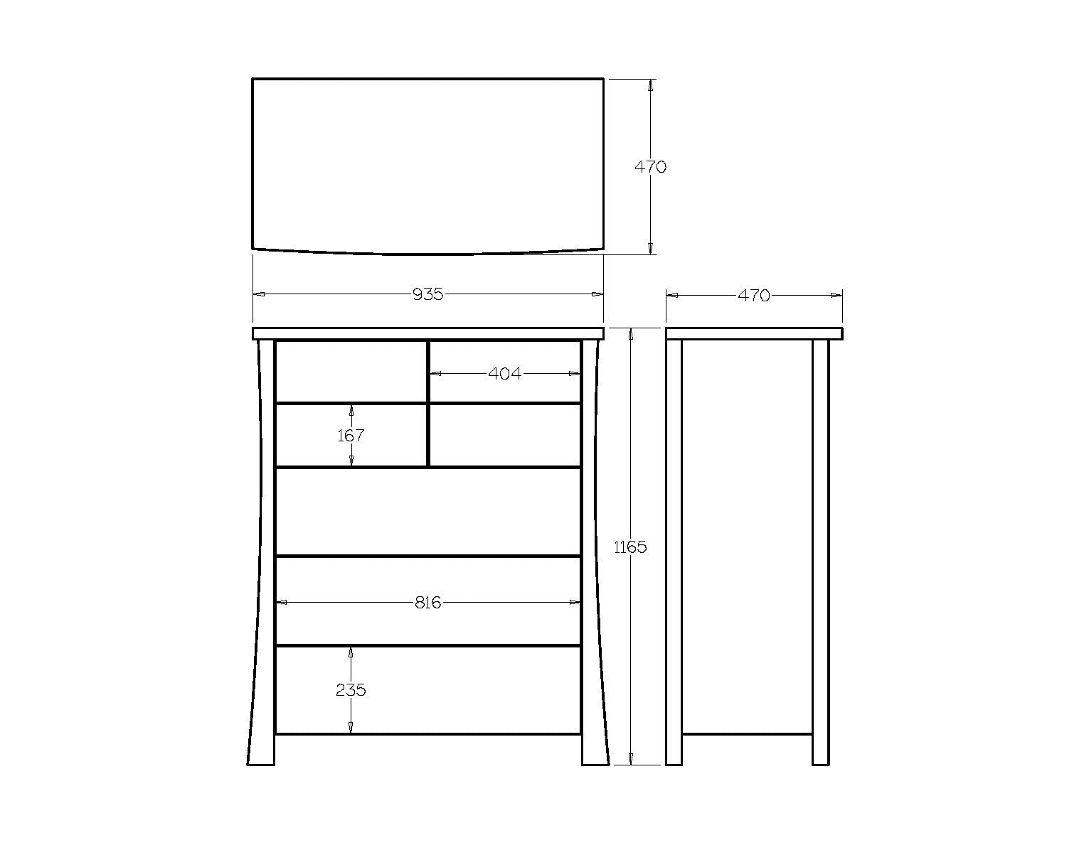 Hudson 7 Drawer Tallboy - Paulas Home & Living