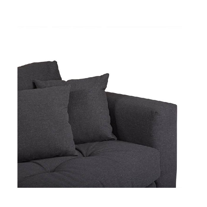 Hugo 3 Seater Chaise suite - Genuine Linen blend Comfort - Paulas Home & Living